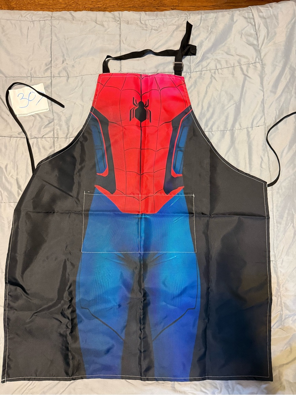 Kids Spider-Man One-Piece Apron - Red & Blue